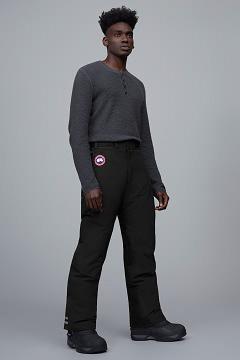 Chamarras Canada Goose Hombre Outlet - Tundra Pantalones De Esquí Negros HC4576183